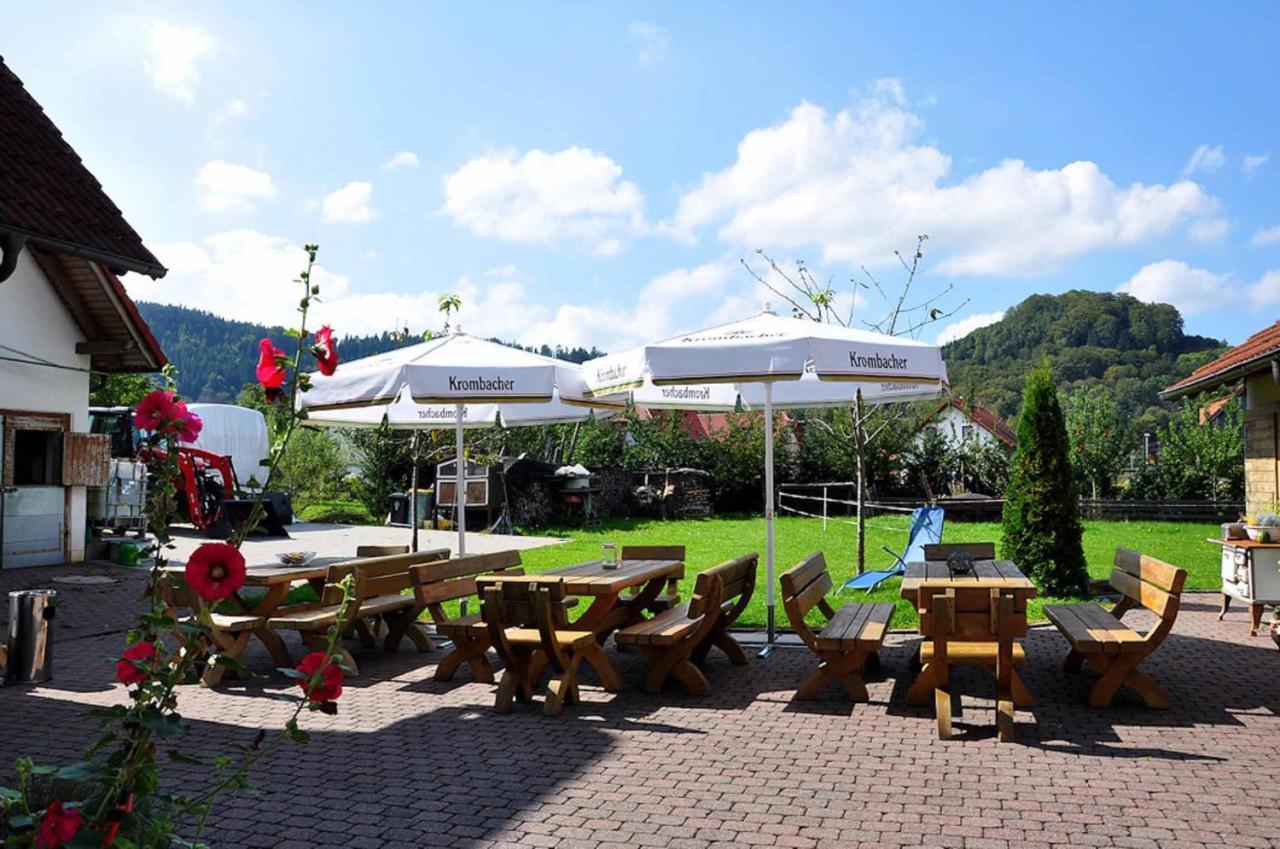 Landhotel Zur Pferdetraenke Schleid エクステリア 写真